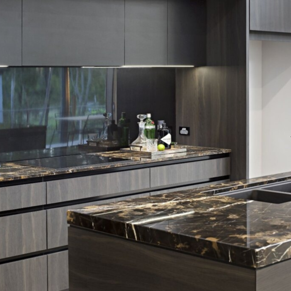 Black & Gold Marble
