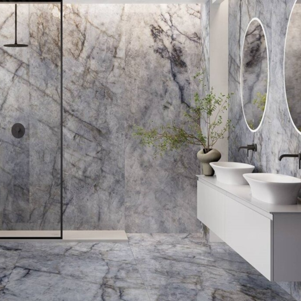Silver Grey Marble